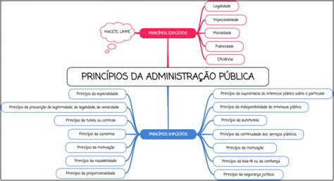 Princ Pios Da Administra O P Blica Resumo Esquematizado