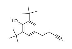 CAS 20170 32 5 3 3 5 Di Tert Butyl 4 Hydroxyphenyl Propionic Acid