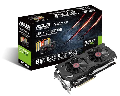 Asus 6 Gb Geforce Gtx 780 Strix Graphics Card Makes 0db Noise