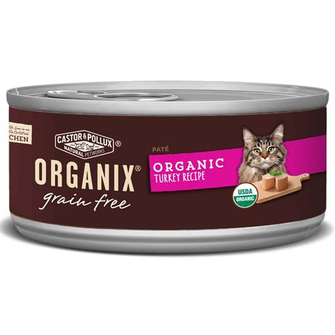 Organix Grain Free Organic Turkey Pate Cat Food | Petco