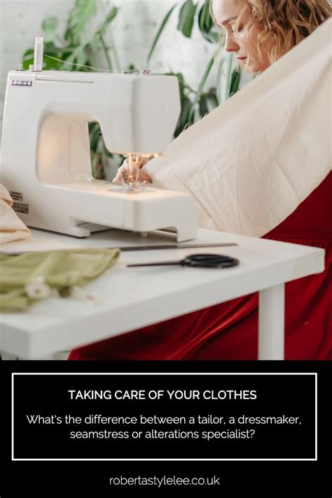 Whats The Difference Between A Tailor A Dressmaker Seamstress Or Alterations Specialist