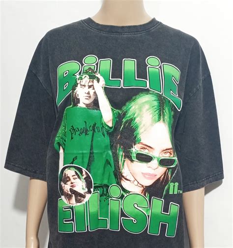 Billie Eilish Cotton Shirts Women S Fashion Tops Shirts On Carousell