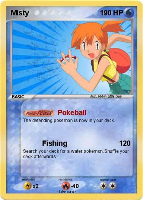 Pokémon Misty 349 349 Pokeball My Pokemon Card