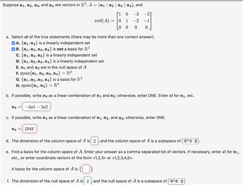 Solved Suppose A A A And A Are Vectors In Chegg