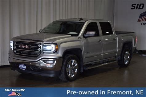 Pre Owned 2017 GMC Sierra 1500 SLT Crew Cab In 2U23479 Sid Dillon