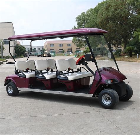 Customized Lithium 72 Volt Battery Powered Golf Carts 6 Person 72v Electric Lifted Golf Cart