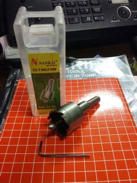 Jual Holesaw Besi Hole Saw Besi Stainless TCT Nankai 32 Mm Di Lapak