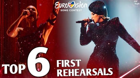 Eurovision 2023 Big 5 Ukraine My Top 6 First Rehearsals YouTube