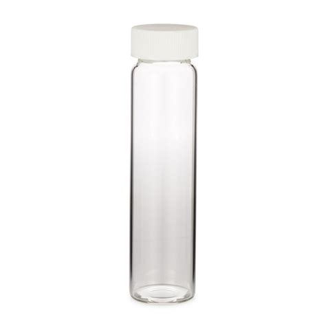 48 Ml Glass Screw Top Vials White Ptfe Cap Berlin