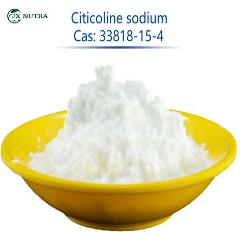 Factory Supply Pharmaceutical Intermediate Citicoline Sodium CAS 33818