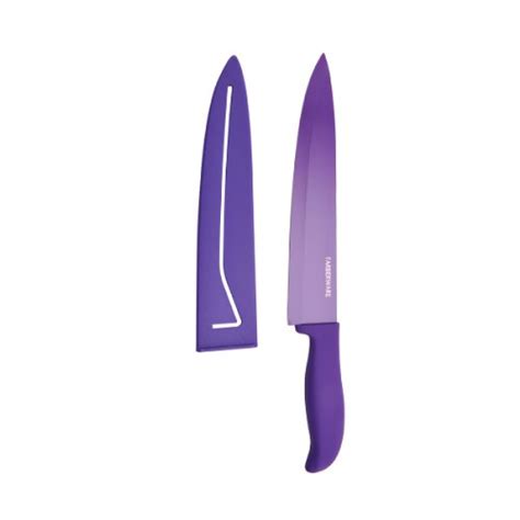 Farberware 6 Piece Non Stick Resin Kitchen Knife Set Dishwasher Safe