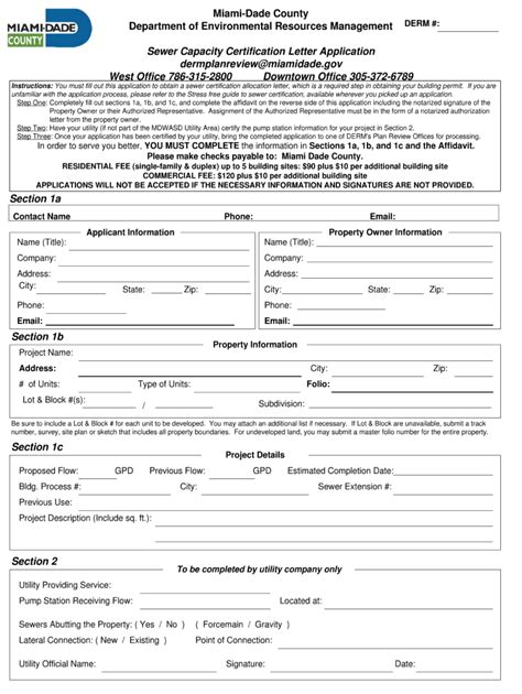 Fl Sewer Capacity Certification Letter App Fill And Sign Printable