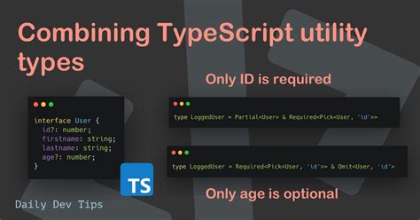 Combining Typescript Utility Types