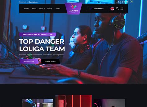 50 Best Gaming Website Templates 2023 - freshDesignweb