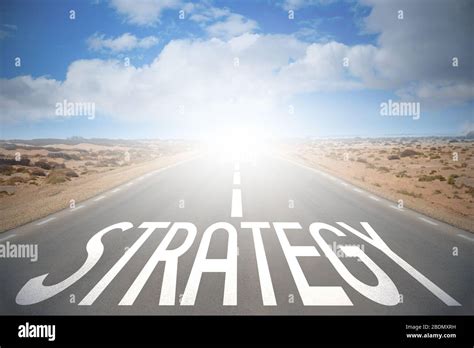 Road concept - strategy Stock Photo - Alamy