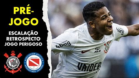 Pré jogo Corinthians x Argentinos Juniors Possível Escalação