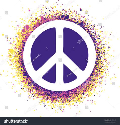 Purple Peace Sign Backgrounds