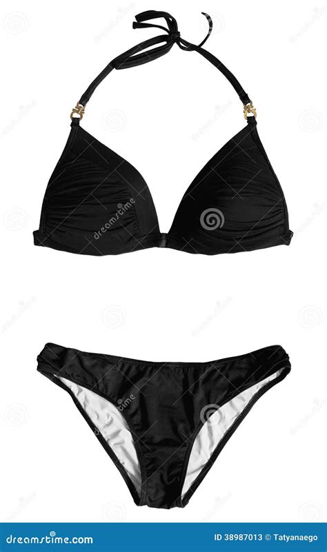 Bikini Nero Immagine Stock Immagine Di Bello Elegante