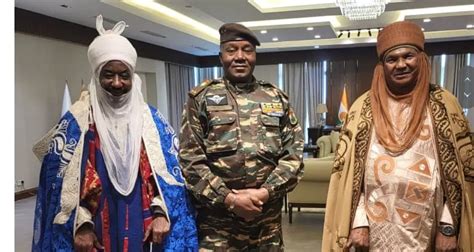 Niger Coup Sanusi Meets Junta Leaders Briefs Tinubu Vanguard News