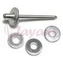 Rivet Backup Washer Aluminium Blind Pop Rivets Stainless Steel At