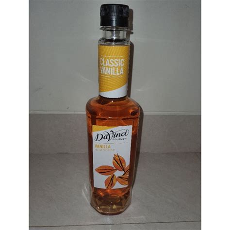 Jual DaVinci Gourmet Classic Syrup Vanilla 750ml Shopee Indonesia