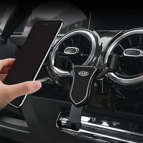 Car Mobile Phone Holder For Mercedes Benz C Glc Cla Gla Class W Air