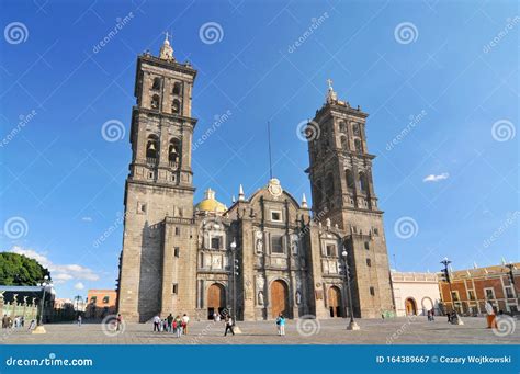 Puebla Cathedral is a Roman Catholic Church in the City of Puebla ...