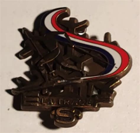 Ancien Insigne De L Ecole De Ski Fran Ais La Trace Bronze Eur