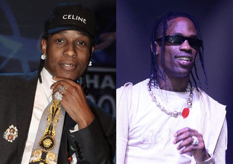 Fans Think ASAP Rocky Dissed Travis Scott At Rolling Loud