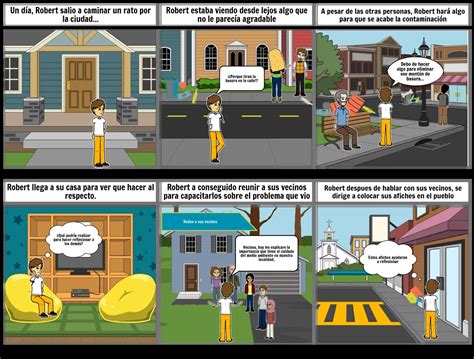 Storyboard Contaminacion Ambiental Storyboard By 38ceff3c