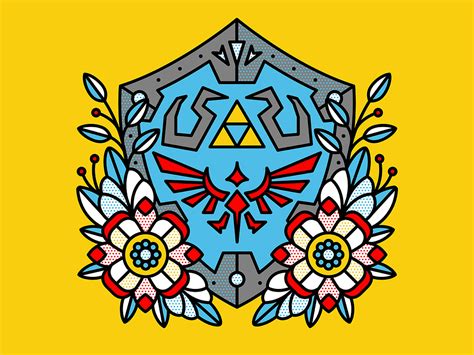 Hylian Shield by Lisa Champ on Dribbble