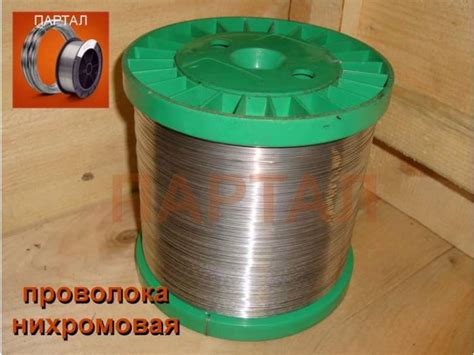 Нихромовая проволока Х20Н80 От 1,0 до 1,9 мм Нихром ТУ 14-1-3224-81