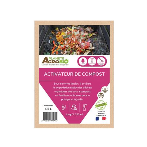 Activateur de compost 1 5L Planète Agrobio