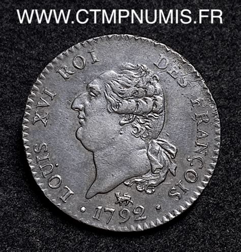 Revolution Louis Xvi Sols Argent Constitution A Paris Ctmp