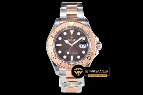 Rolex Yacht Master Elik Kasa Kau Uk Kordon Mm Super Clone Eta