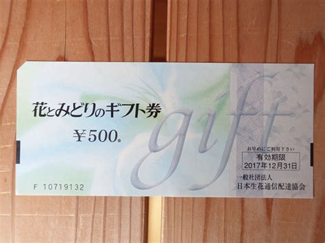 花とみどりのギフト券 1万円分 Blogknakjp