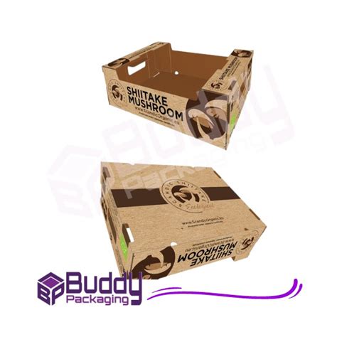 Custom Mushroom Boxes And Packaging Buddy Packaging Ltd