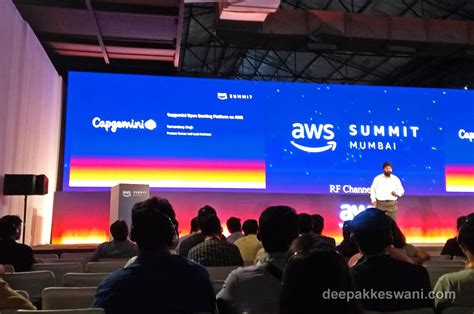 Amazon Aws Summit 2018 Mumbai Deepak Keswani