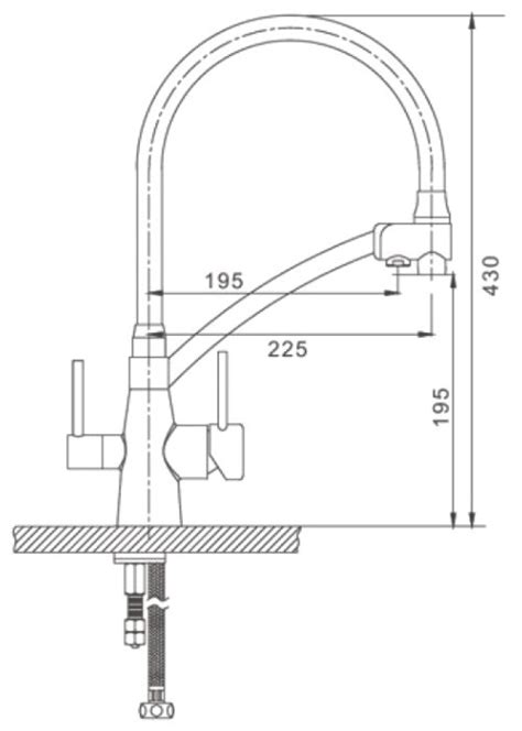 Смеситель Gappo G4398-1 — каталог с ценами KATET