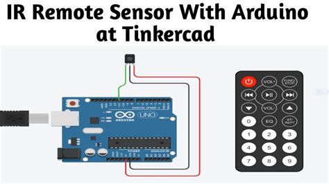 15 IR Remote Sensor With Arduino At Tinkercad In English Tutorial