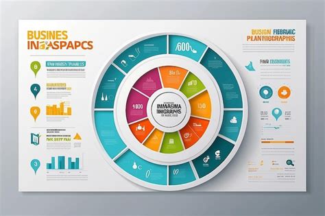 Moderna Infograf A Plantilla De Dise O De Plan De Negocios Foto Premium