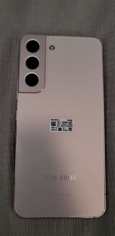 Samsung Galaxy S22 Sm S901u 256gb Pink Gold 28at 26t 29 For Sale