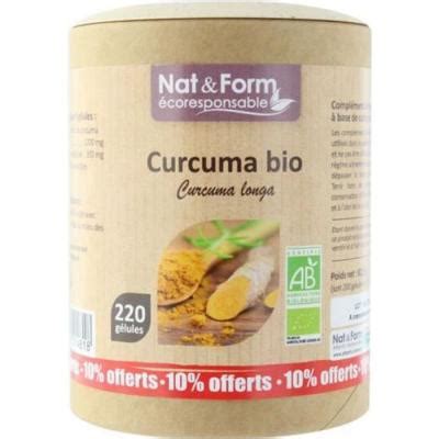 Nat Form Ecoresponsable Curcuma Bio G Lules Compl Ment