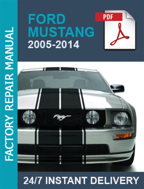 Ford Mustang 2005 2010 S197 Service Workshop Manual Download Manu