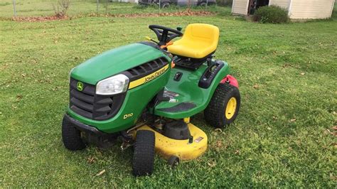 Diagram Of The John Deere D110 Mower Deck