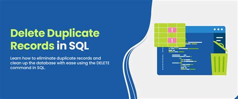 How To Delete Duplicate Records In Sql [with Syntax And Example]