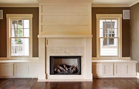 Love The Bench Seat With Storage On Both Sides Of Fireplace Fireplace