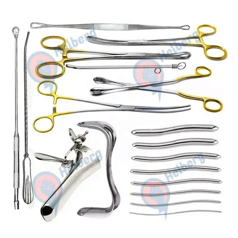 Dnc Instruments Set Gynecology Dilation And Curettage Set Cheap