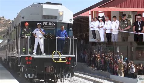 Amlo Corta List N De Inauguraci N De Primer Tramo Del Tren