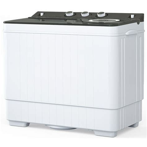 Twin Tub Washing Machine 110v 420w Xpb65 2288s Double Tub With Drain Pump Semi Automatic White